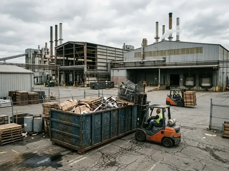 industrial-factory-scrap-conta-003 — frequently asked questions, Cheap Roll-off Dumpster Rentals in Knoxville, TN